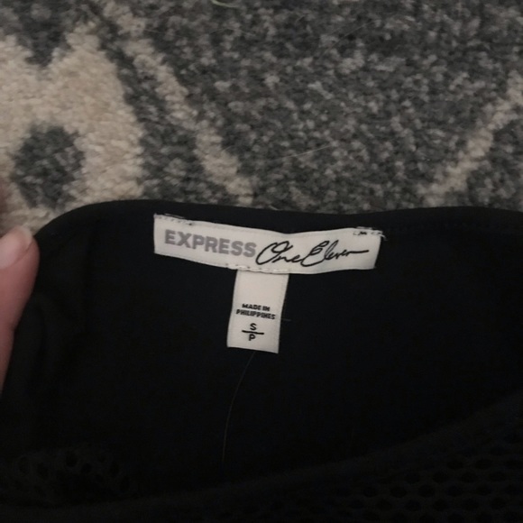 SOLD ON Ⓜ️ Express One Eleven Mesh Front Bodysuit - Picture 4 of 4